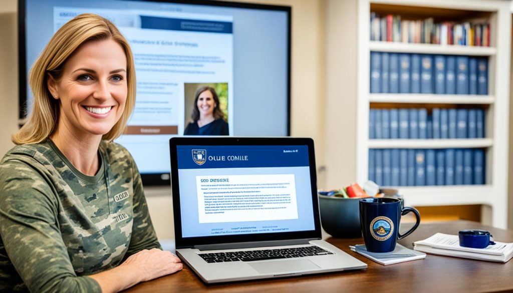 EOU online degree programs for military spouses