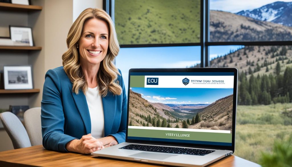 Online education for military spouses at EOU