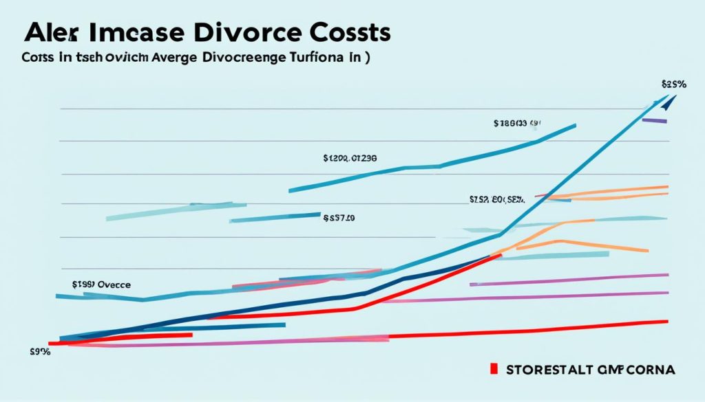 average divorce cost in California